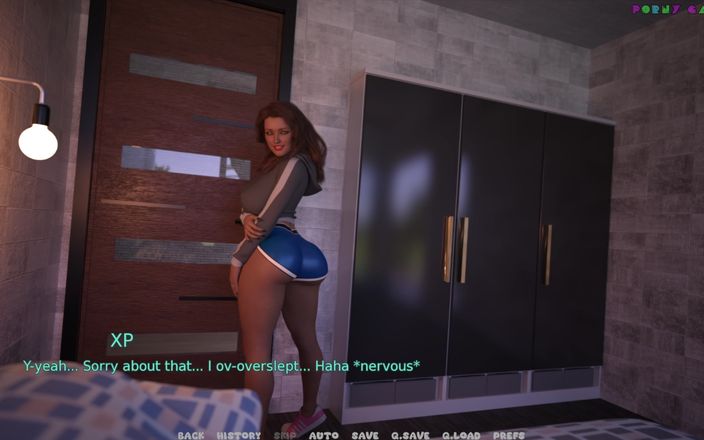 Porny Games: 我的意大利荡妇妻子由hornydogstudio制作的 - 在试衣间肛交探查 6