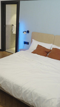 4K Walking Naked Barefoot Full Body Around Tidying up Room