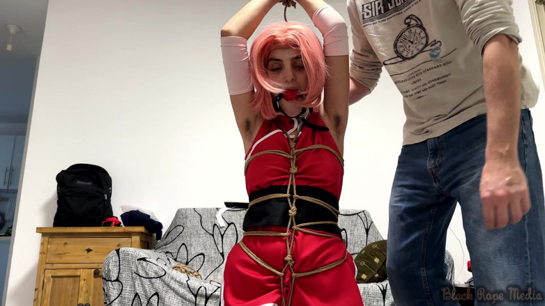 Miriam Slave: L'allenamento dello shibari di sakura haruno