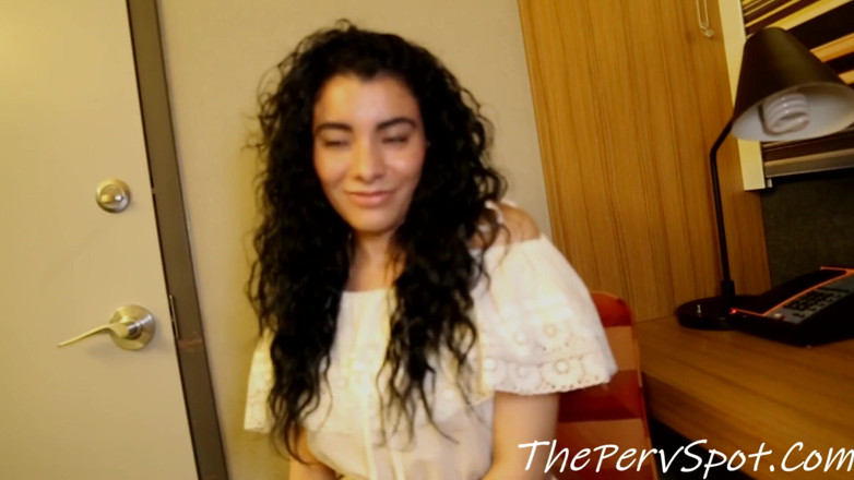 The Perv Empire: Maya Morena give a great blowjob & Gets tight pussy opened...