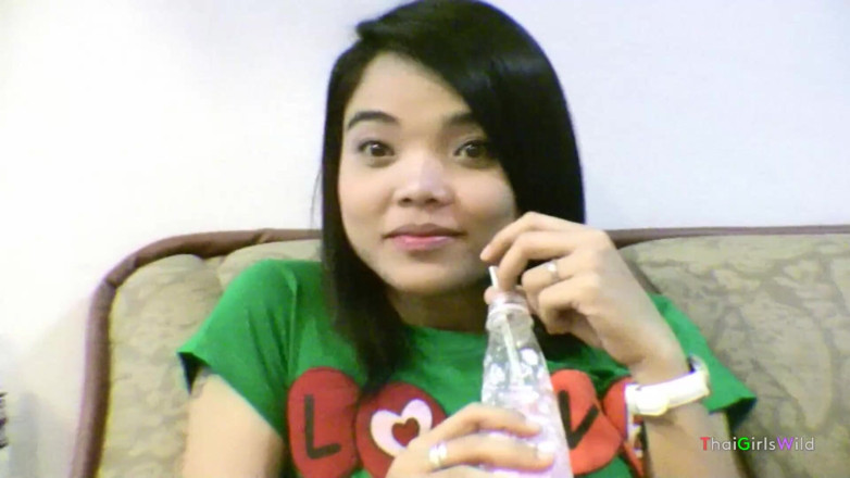 Thai Girls Wild: Pretty Teenage Thai Girl Is Filled with Jizz