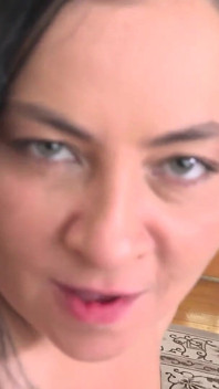 Auntjudys - Your Job Interview with Chubby Hairy MILF Boss Lady Christina Takes a Naughty Turn