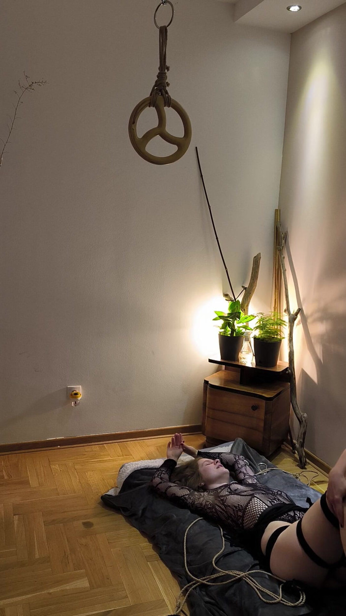 FenekManul: Light Shibari Show