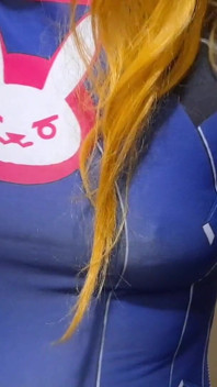 Extended Cut of Stupid Sissy in Cosplay Punishes Her Nipples and Gagging Blowjob