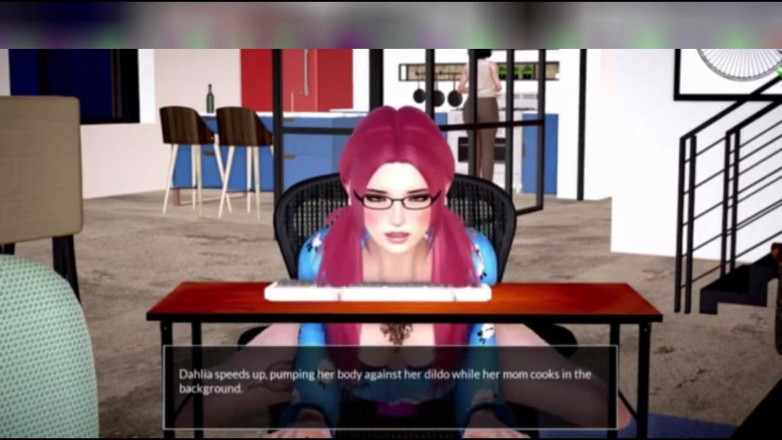 3DXXXTEEN2 Cartoon: Seks bertiga pertama. Seks kartun lucah 3D