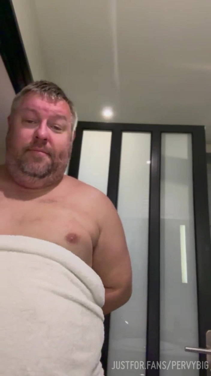 PervyBig: Mój poranek po prysznicu