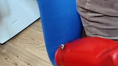 Stuck Fucked N Butt Filled