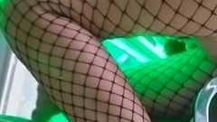 Omg!!! Sexy MILF Sticks Cork in Ass and Fucks Herself with Bottle in A Bar