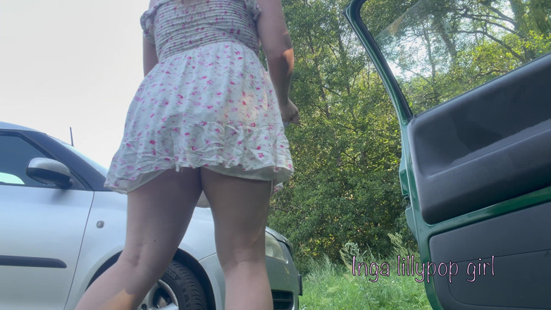 Inga lillypop girl: I Didn't Know That Someone Was Filming Me Changing Into...