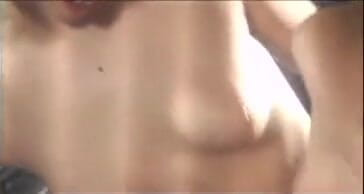 Tight little babes: Rich businessman fucking two hot young models with big tits...
