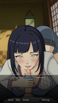 Naruto: Kunoichi Trainer - 18yo Hinata Hyuga Big Ass Teen Gets Her Tight Little Pussy Fucked Doggy Style and Creampied