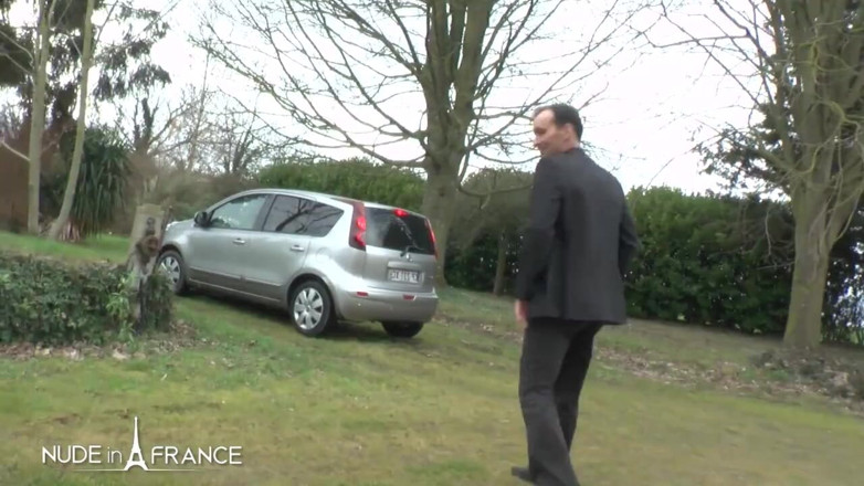 Nude in France: This husband shars his wife and she gets hard analyzed...