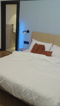 4K Walking Naked Barefoot Full Body Around Tidying up Room