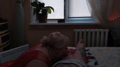 Zona901: Macecha hladová po mrdce vysává vajíčka a polyká tlusté sperma
