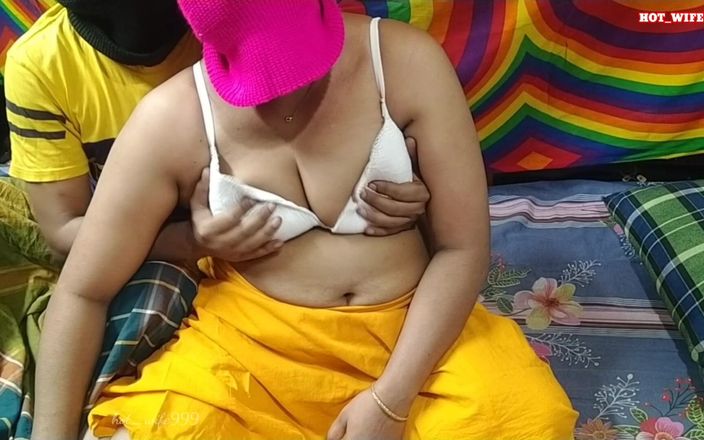 Hot_wife999: Soție sexy și soț desi sat cuplu romantism