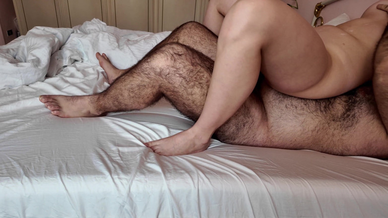 xSpaceGirlx: Big Hairy Guy Fucked Me Hard in My Bedroom
