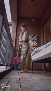 Sweeping the Balcony