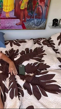 Det handgjorda hawaiianska täcket - och jävla på det