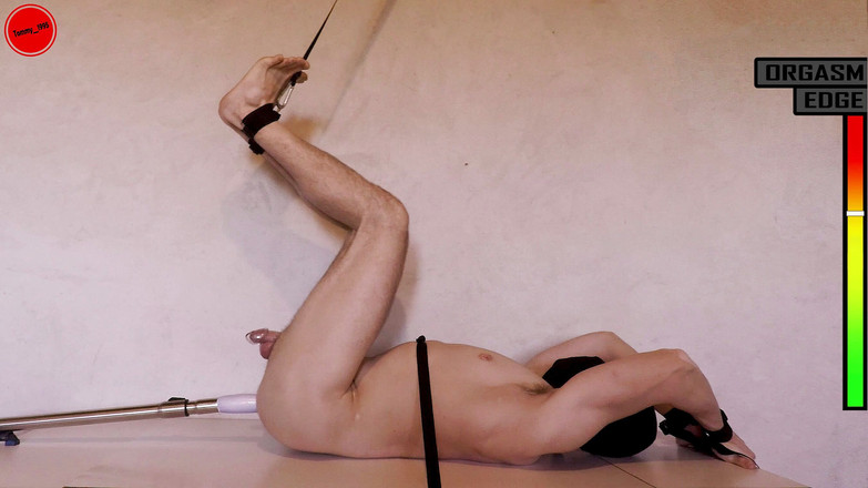 Tommy_1995: Великий потужний анальний вібратор: гетеросексуальний хлопець окантовує і відмовляє - анальна гра цнотливості, стимуляція простати