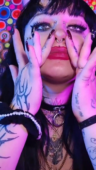 Nose Fetish Deedeelove Gothic Beauty Girl