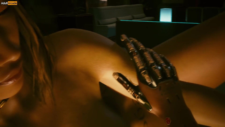 LewdArcade: Cyberpunk 2077 Grace &amp; Charlene Fox Sex Scenes [18+] Joy Toy Hot Scenes...