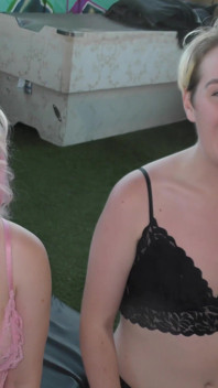 Debutto sessione bukkake per vixen lily