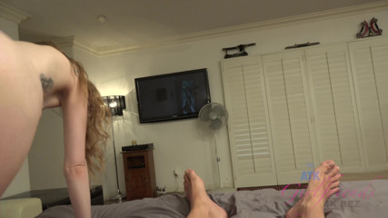 ATK Fans (Girlfriends): Virtual blowjob/handjob/footjob with Ela Darling