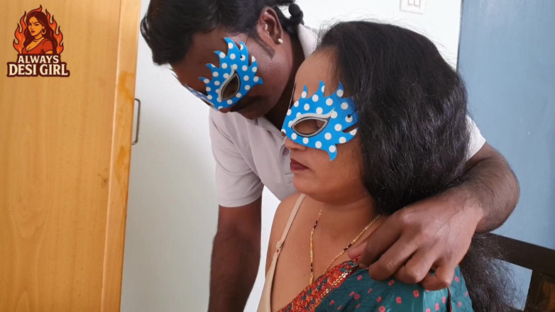 Always desi girl: Melihat isteri bersendirian di rumah, kongkek tegar mendalam