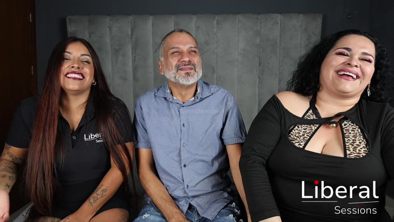 Liberal Sessions: Primeira vez em troca completa, casal real encontra outro par