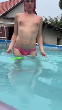Playing and Swimming in the Pool
