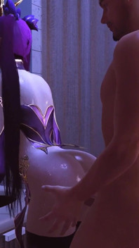 Zi yan si muove, si sbava: 3d girl magic - animazione 3d