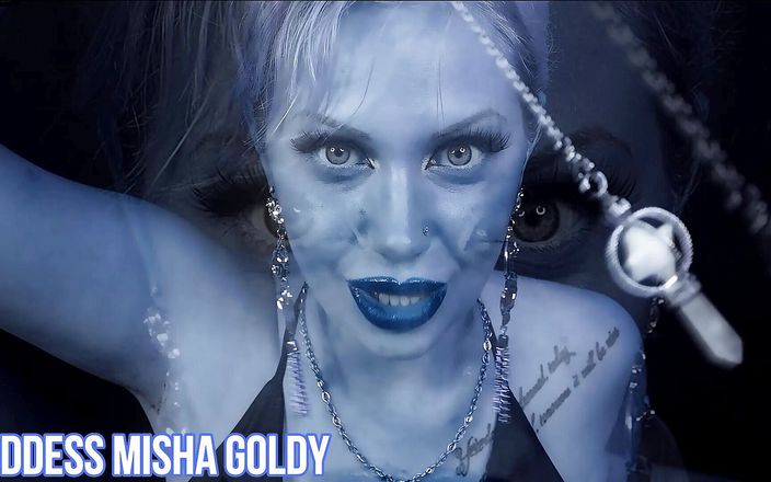 Goddess Misha Goldy: Okouzlující oční kontakt! Je snadné s tebou manipulovat a vzít...