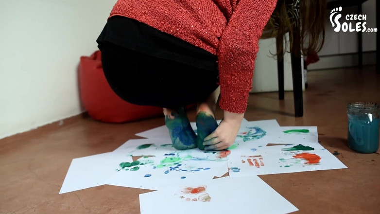 Czech Soles - foot fetish content: Pictură cu picioarele și tălpile și tălpi