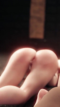 Marcille Donato and Falin Touden Fucks Laios Touden in a Threesome Dungeon Meshi Hentai 3D Animation