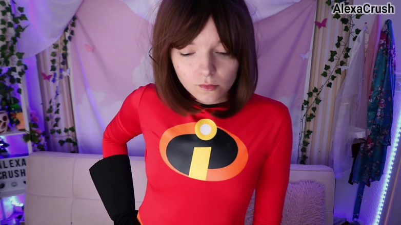 AlexaCrush: Mme Incredible suce le syndrome, POV, facial et pipe