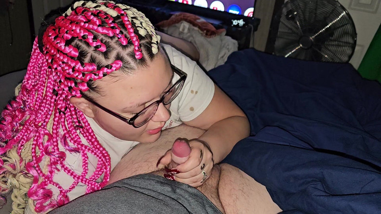 Funhousewife69: Erstaunlicher blowjob, schöne augen blicken auf