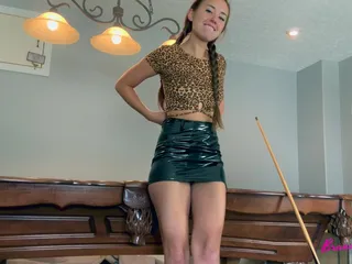 BrandiBraids: Playing Pool or Playing with My Pussy