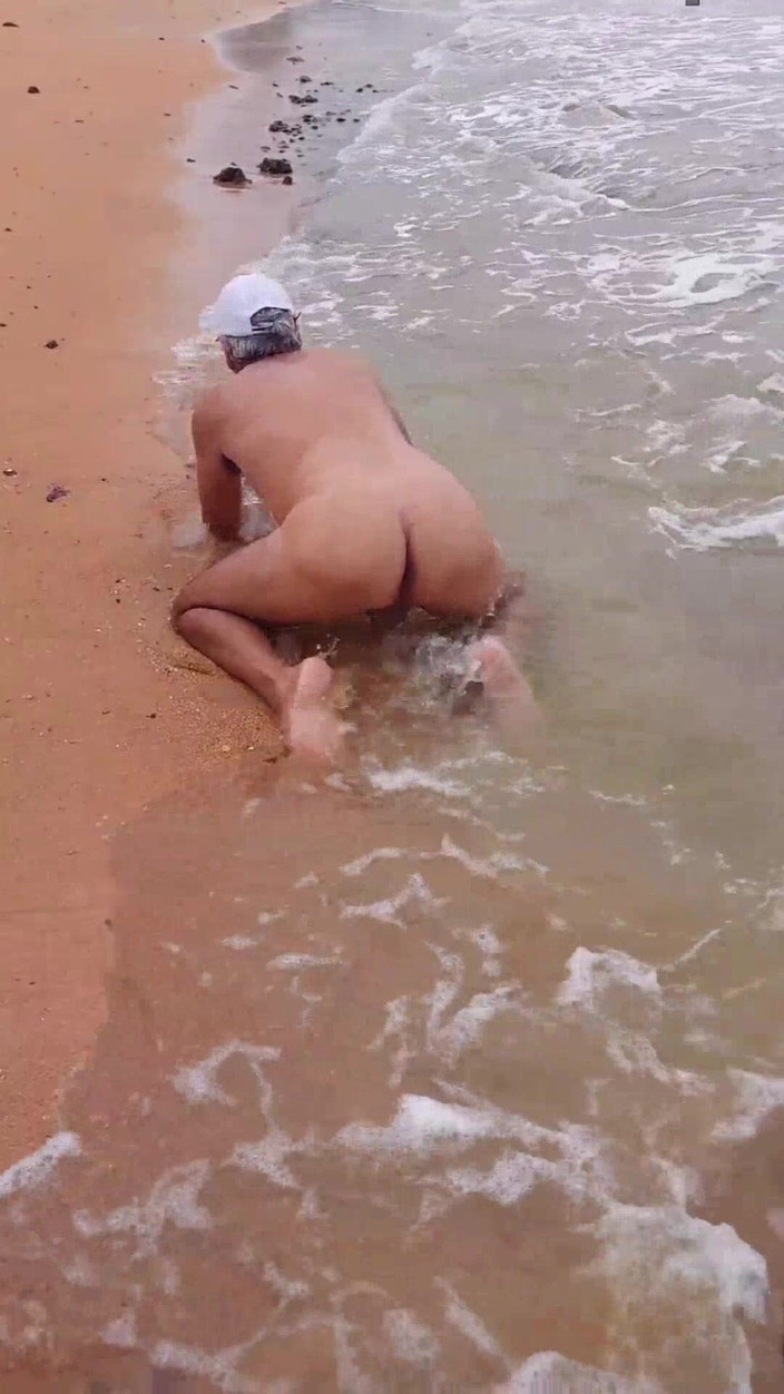 Ladysilvas: Ladysilva Naked on the Beach What a Naughty Bitch