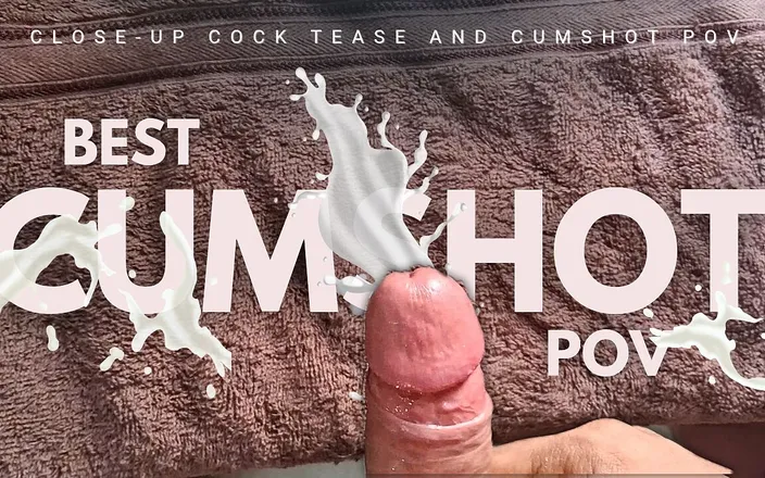 Shreyans unstoppable: Close-up Cock Tease and Cumshot POV
