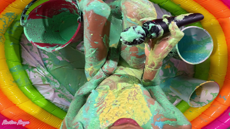 MartinaMagni: POV robię bałagan slime i get Horny Wam Slime