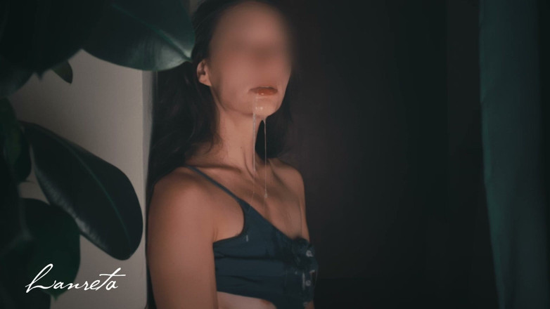 Lanreta: Deep Cock Sucking. Fed My Mouth - Amateur Lanreta