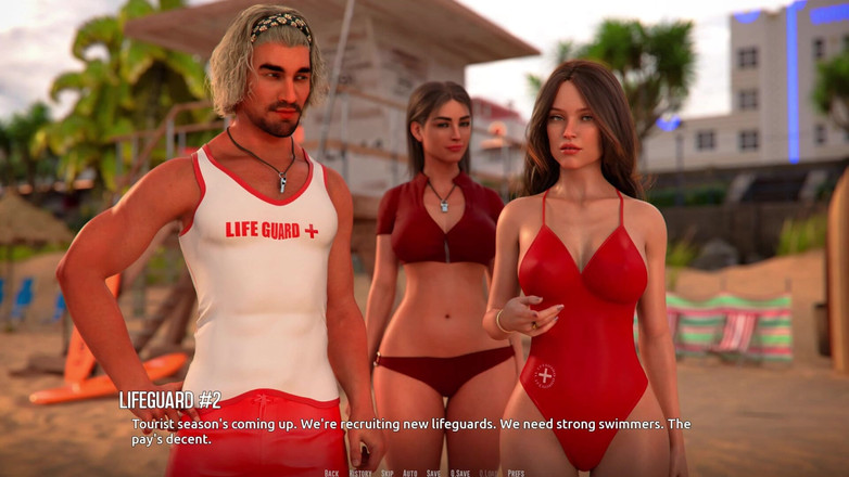 3D Cartoon Porn: Домино Бич 2: Роковая ночная прогулка Джона с Эмили