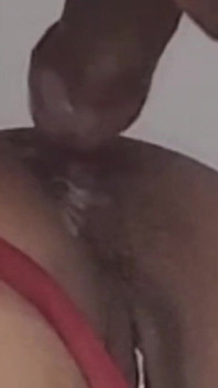 Götü spermle dolduruyor