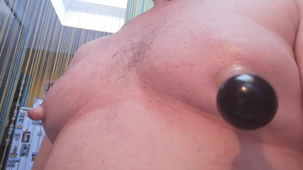 Monster_Meat_: Nipples pumped up for you
