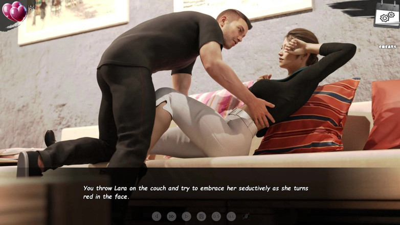 3D Cartoon Porn: Boundaries 11: Lara's Quick Studio BJ for Mike