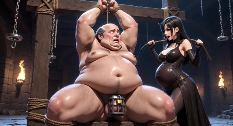 Anime Hentai: Chastity Slave Getting Whipped Hard - Total Domination &amp; Suffering