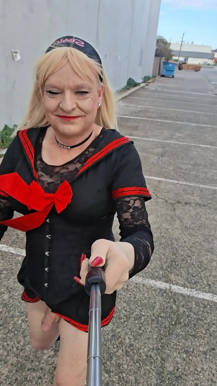 Sissymandy24: Sissymandy vestido de marinheiro vermelho