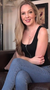 Auntjudys - a Sexy Interview with Hot Blonde MILF Caprice Cox