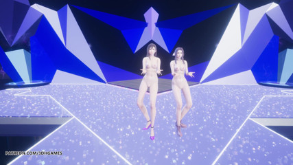 3D-Hentai Games: [MMD] TAEYEON - INVU Aerith Tifa Lockhart hot naked dance final...