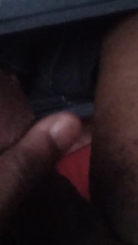 Masturbating